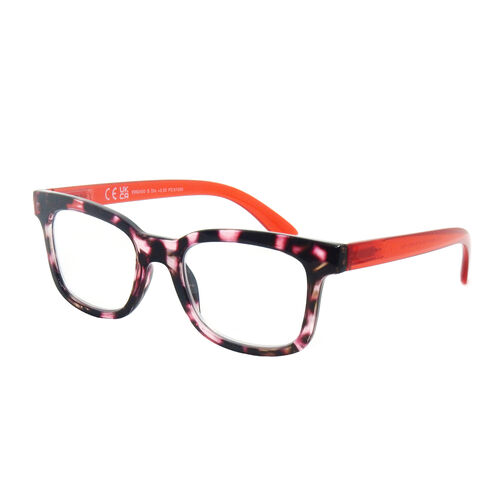 Rot/Demi +1.50 Brille mit Blaulichtfilter image number 0