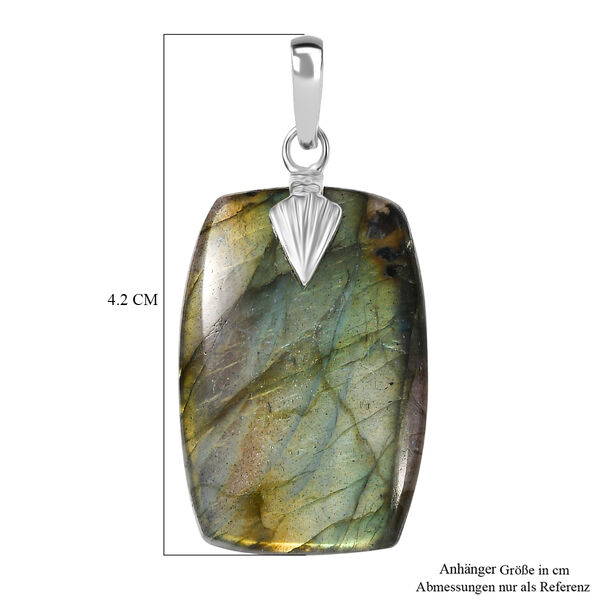 D'Joy Feuer Labradorit Anh&auml;nger - 34,99 ct. image number 6