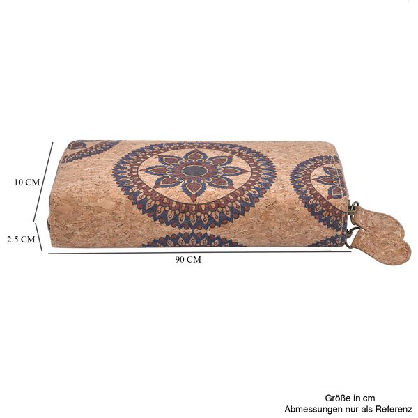Brieftasche aus Naturkork mit RFID-Schutz, Traumf&auml;nger Muster image number 7