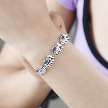 Labradorit Armband, 16,5 cm - 2,49 ct.