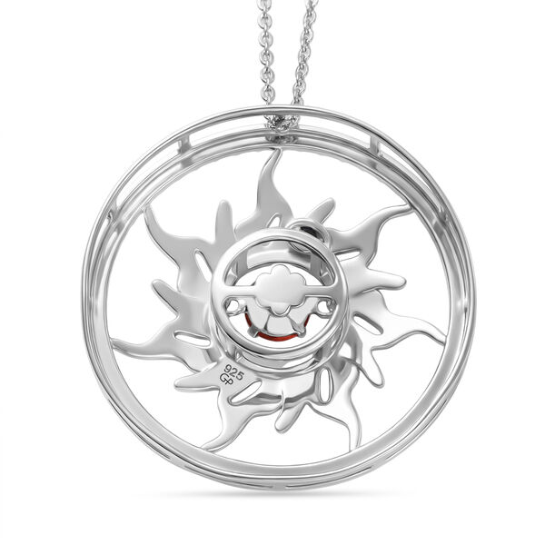 GP - AAA Blaze Feueropal, Kanchanaburi Blauer Saphir Schmuckset ca. 50 cm 925 Silber platiniert, 925 Silber platiniert und vergoldet ca. 0.26 ct image number 5