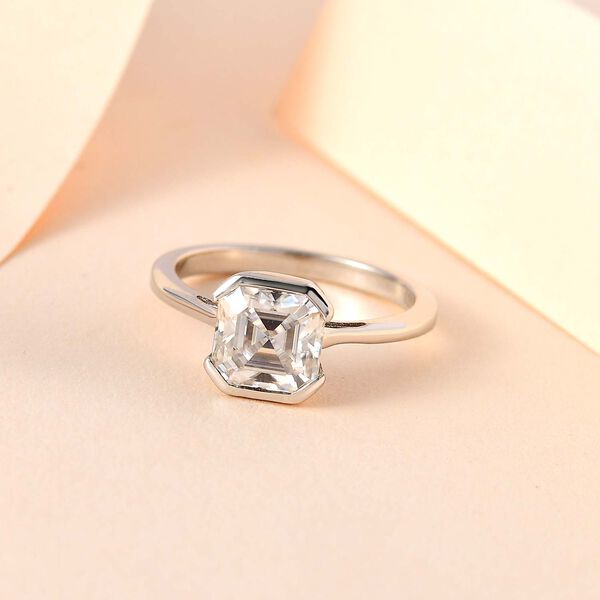 Moissanit Ring - 1,83 ct. image number 8