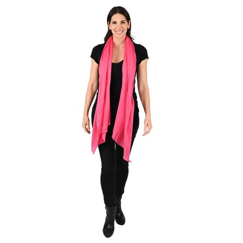 Schal aus 100% Kaschmirwolle, Pink image number 0