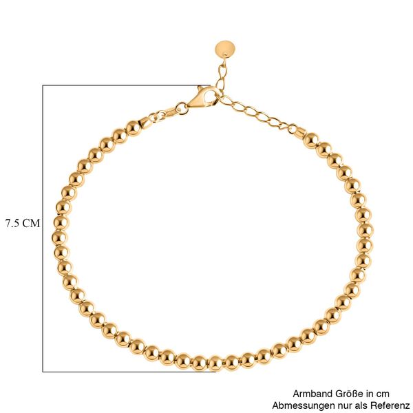 Royal Bali Kollektion - 375 Gold Armband ca. 19 cm ca. 3,94g image number 4