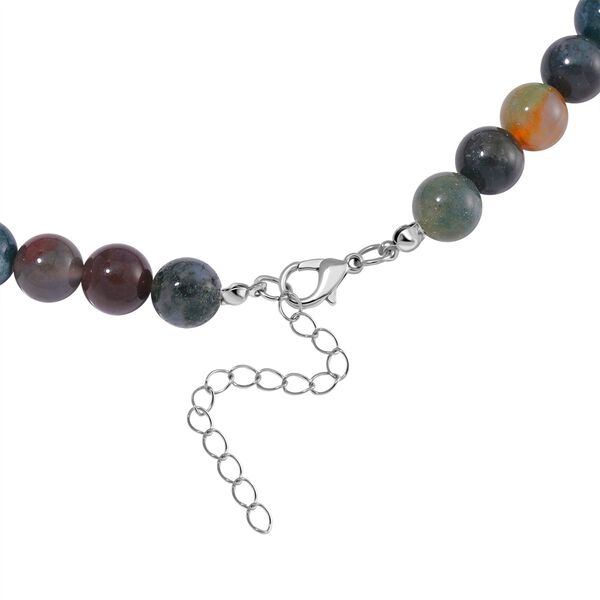 Indische Achat Halskette ca. 45 cm ca. 330.00 ct image number 4