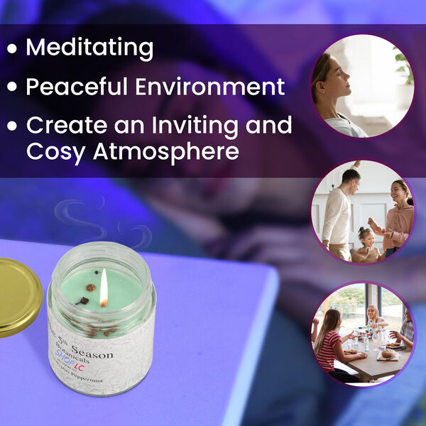 The 5th Season - Botanical Collection Duftkerze au Sojawachs im Glas, Eukalyptus image number 3