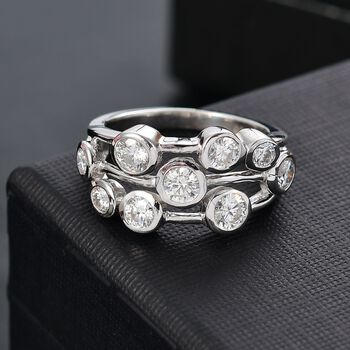Moissanit Ring - 1,55 ct.