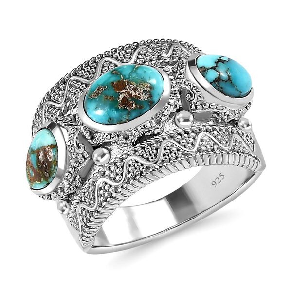 Sierra Nevada Türkis Cocktail Ring - 2,80 ct. image number 4