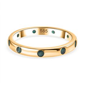 AAA Grandidierit Ring in 585 Gold - 0,39 ct.