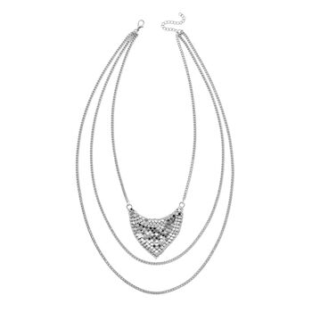 Halskette ca. 40.5 cm + 5 cm Extender, Nickelfreies Messing