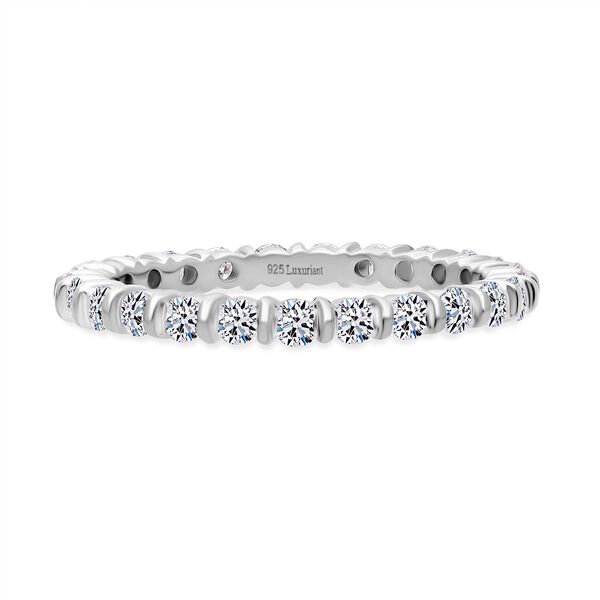 LUXURIANT DIAMOND - Lab Grown Diamant SI-GH Ring 925 Silber rhodiniert (Größe 19.00) (10-15 Werktage Lieferzeit) ca. 1.00 ct image number 0