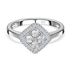 Weißer Diamant-Ring - 0,10 ct. image number 0