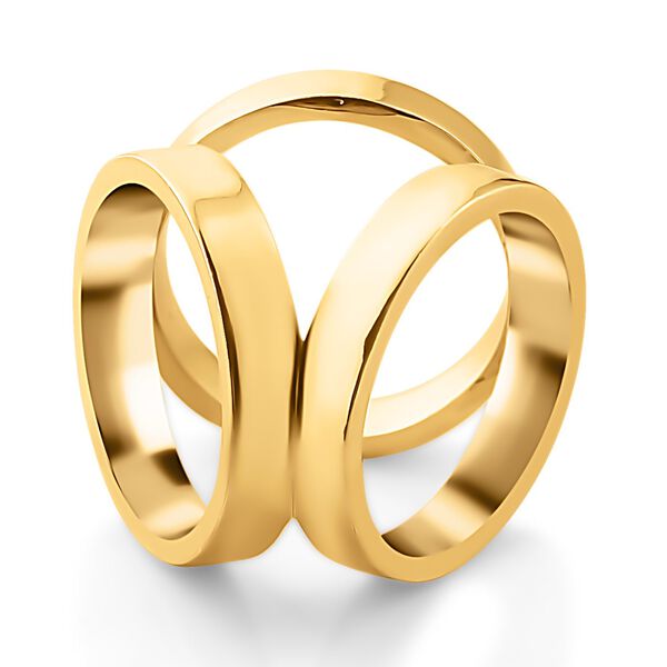 The 5th Season - kunstvoller Schalring, gold image number 5