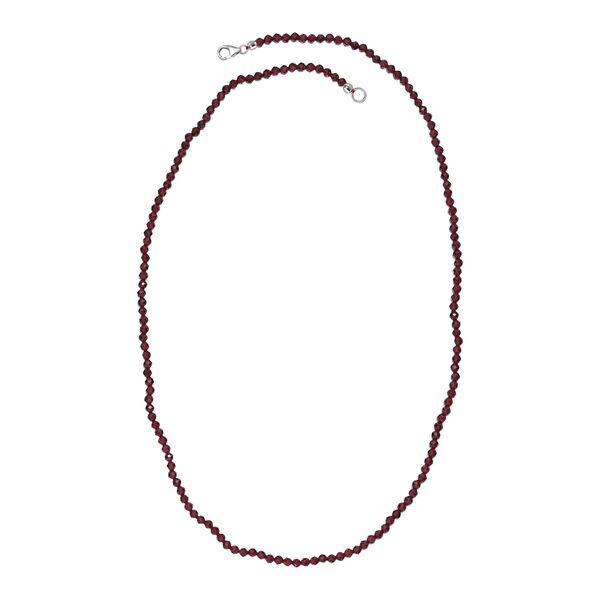 Rote Granat 50cm Halskette - 28 ct. image number 4