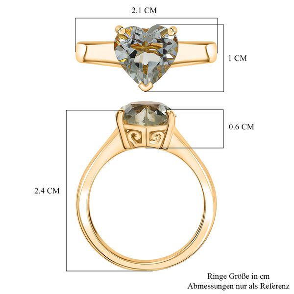 AA Prasiolith Ring - 2,33 ct. image number 6