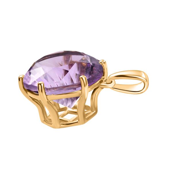 Rose De France Amethyst Anhänger - 9,51 ct. image number 3