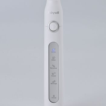 Fairywill- Zahnb&uuml;rste mit 4 B&uuml;rstenk&ouml;pfen, wei&szlig;