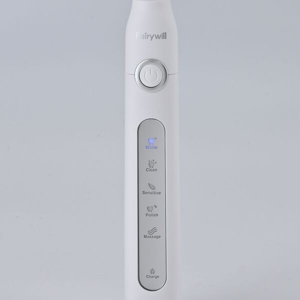 Fairywill- Zahnb&uuml;rste mit 4 B&uuml;rstenk&ouml;pfen, wei&szlig; image number 2