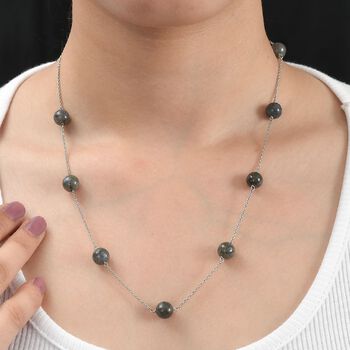 Labradorit Halskette, 50 cm - 40 ct.