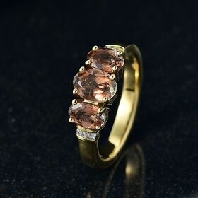 D'Joy AA Andalusit und Diamant Ring - 1,70 ct.