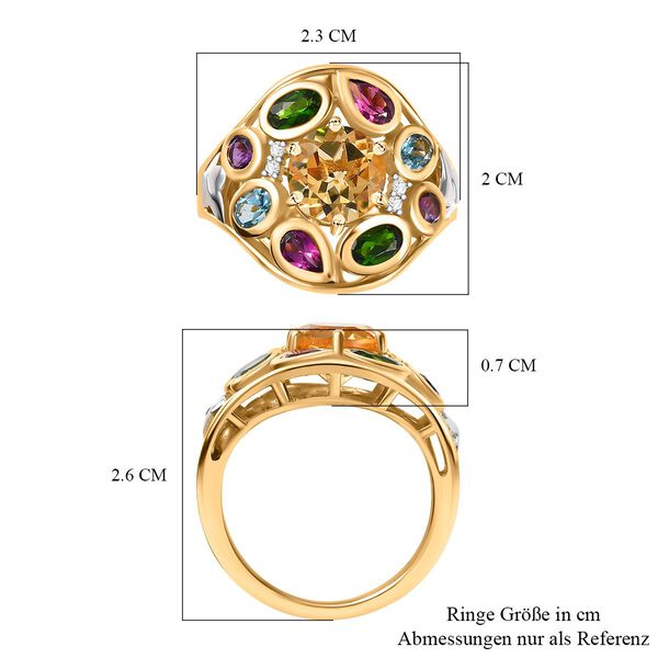 GP Italian Garden Kollektion- Multi-Edelstein-Ring - 3,67 ct. image number 7