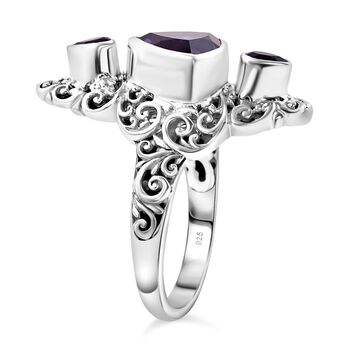 Royal Bali Kollektion - Afrikanischer Amethyst-Ring - 3,59 ct.