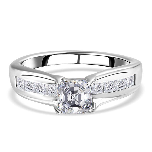 Moissanit Ring - 1,15 ct.