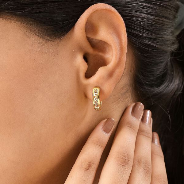 AAA Turkizit-Creolen - 1,56 ct. image number 3