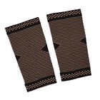 Kupfer-Komfort, Armmanschetten, Nylon-Mix, zur Unterstützung der Gelenke und zur Arthritis-Schmerzlinderung, Größe XL, Schwarz image number 2