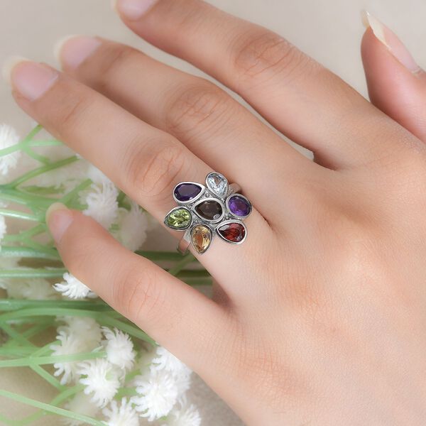 Multi Edelstein Ring - 3,26 ct. image number 3