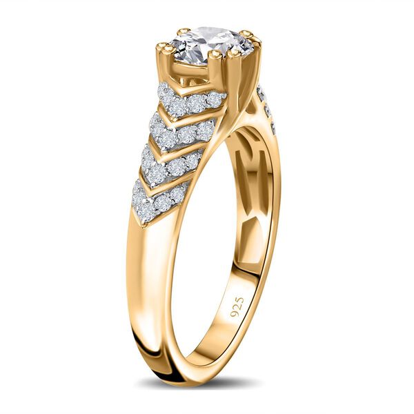 Moissanit Ring - 1,22 ct. image number 5