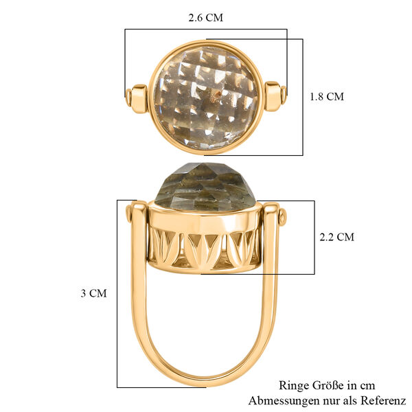 EverTrue Prasiolith Ring - 12,53 ct. image number 6