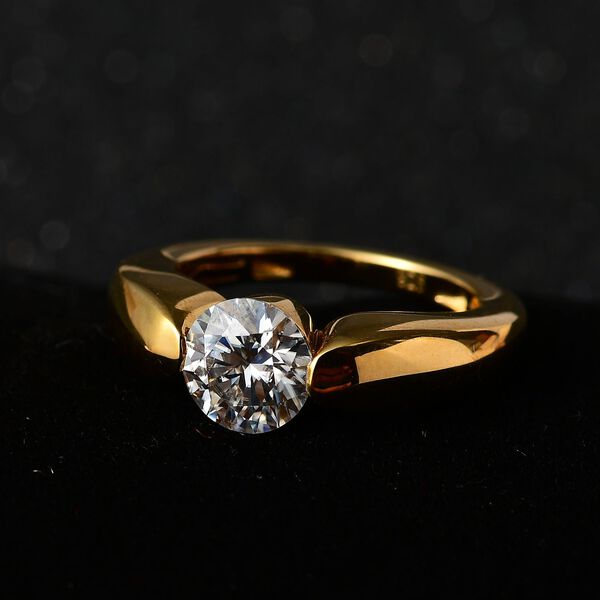 Moissanit Ring - 1,21 ct. image number 9