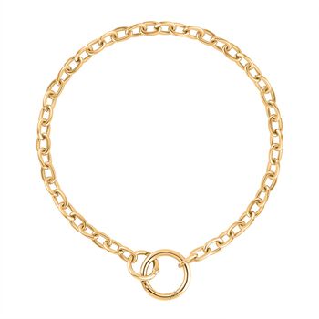 Legierung Std Gelb Halskette ca. 50 cm ca. 33,80g