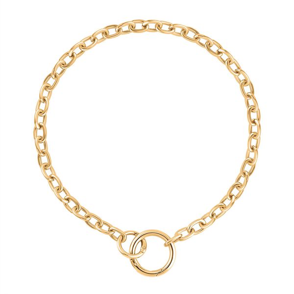 Legierung Std Gelb Halskette ca. 50 cm ca. 33,80g image number 0