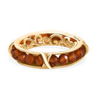 EVER TRUE Hessonit Granat Ring Nickelfreies Messing (Größe 19.00) ca. 10,92 ct