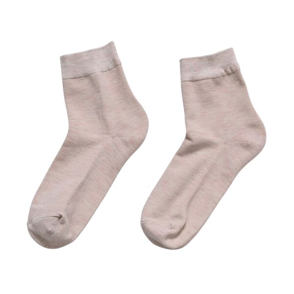 4 Paar Knöchelsocken aus Baumwoll-Polyester, atmungsaktiv und elastisch, 23-25cm, Dunkel-Khaki und Hell-Khaki image number 2