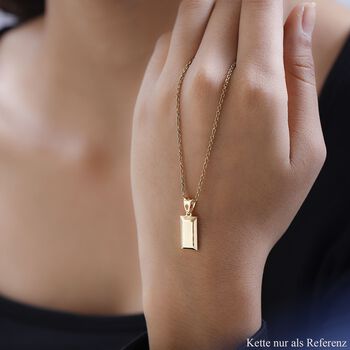 Vergoldeter Barren-Anh&auml;nger