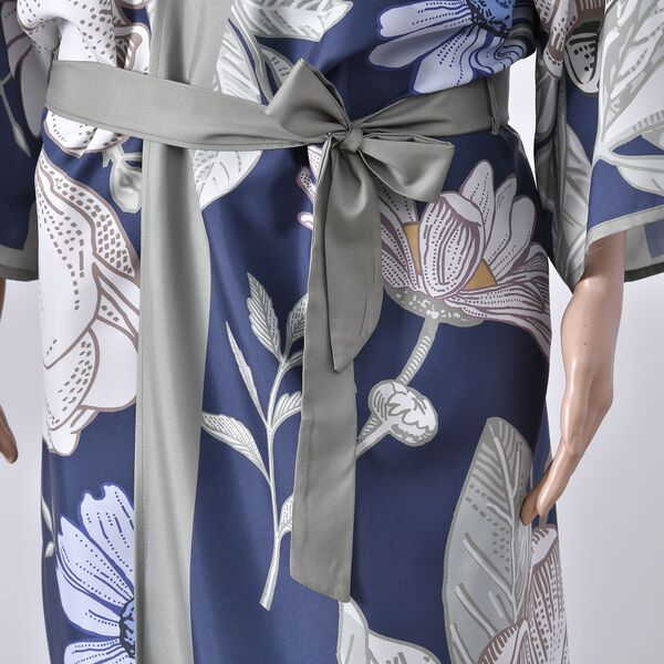 Kimono, Wei&szlig; und Gelb image number 5