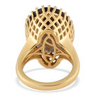 Rauchquarz-Ring, 925 Silber vergoldet  ca. 16,22 ct image number 5