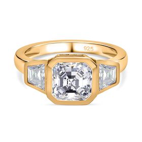 Trilogie Moissanit Ring - 2,37 ct.