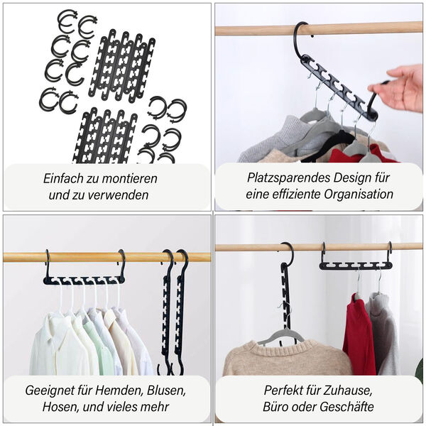 8er Set Wunderhänger, schwarz image number 3