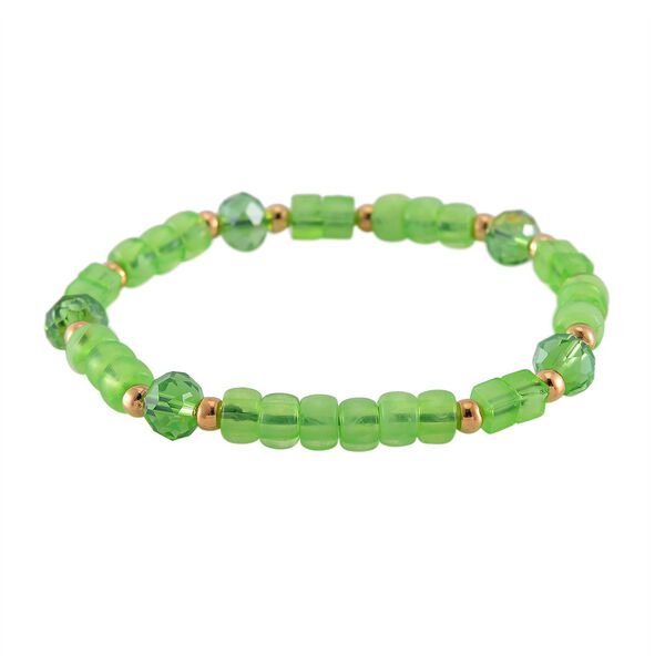 6er Set von J. Francis gefertigt aus Harz: 5 Armb&auml;nder und 1 Uhr, vergoldet image number 9