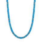 Imperial Jaspis Halskette, ca. 45 cm+ 5 cm extender, Reiner Edelstahl ca. 200.00 ct