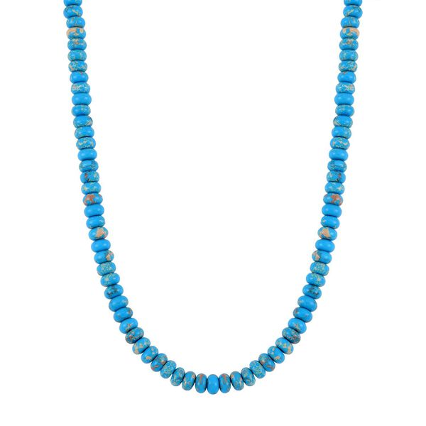 Imperial Jaspis Halskette, 45+5 cm - 200 ct.