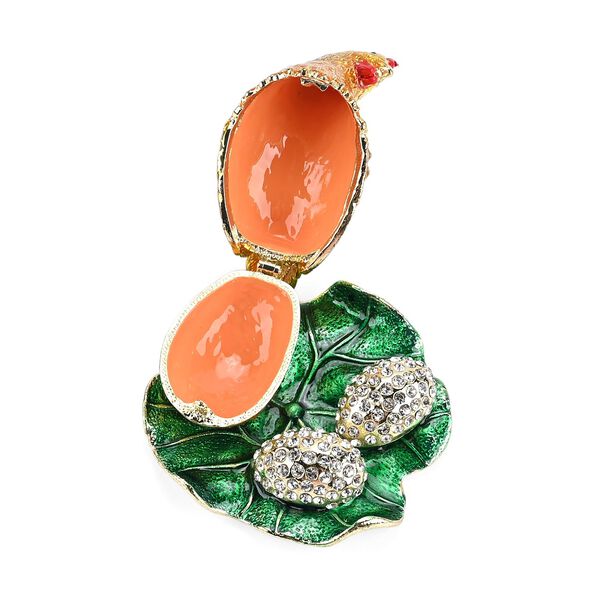 LIVMORE Henne und Ei-Design Schmuckdose, 8x7x5cm image number 7