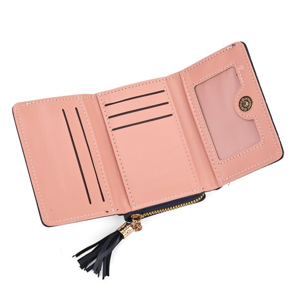 Geldb&ouml;rse mit RFID-Schutz, 11x8x4cm, Dunkelblau image number 5