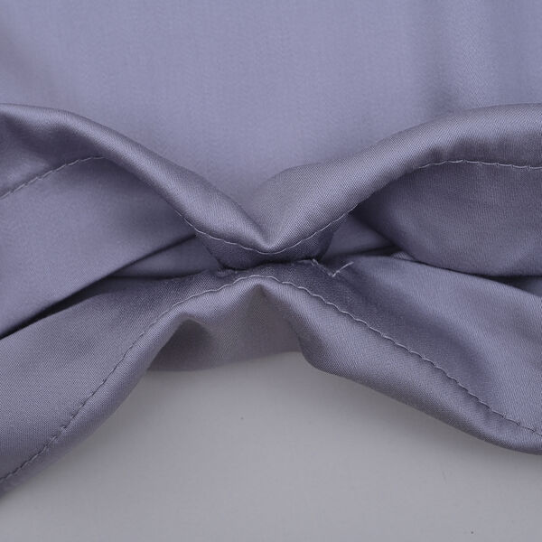 SERENITY NIGHT: 2er-Set - Bettw&auml;sche aus 100% Bambus, Hellgrau&nbsp; image number 3