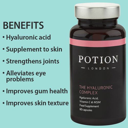 POTION LONDON - Hyaluronsäure Komplex - 60 Kapseln image number 1