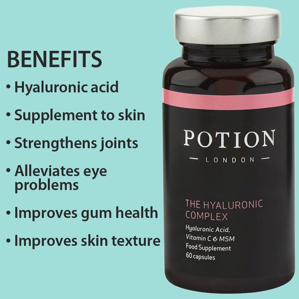POTION LONDON - Hyalurons&auml;ure Komplex - 60 Kapseln image number 1